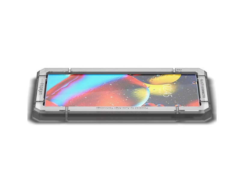 Spigen Glas.tR AlignMaster, zaštitno staklo za ekran telefona, 2 kom + okvir za instalaciju - Pixel 6 (AGL04164)