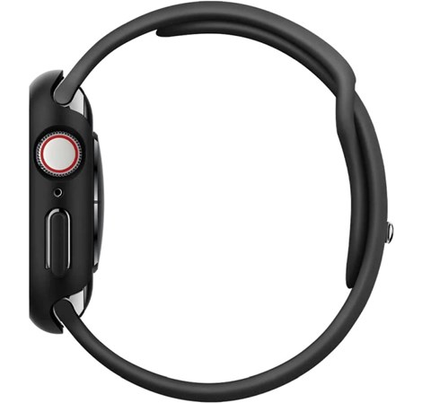Spigen Thin Fit, zaštitna maska za Apple pametni sat, crna - Apple Watch SE 2022/6/SE/5/4 (44mm)