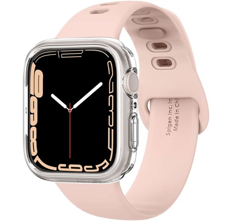 Spigen Liquid Crystal, zaštitna maska za Apple pametni sat, prozirna (45mm/44mm), ACS04196