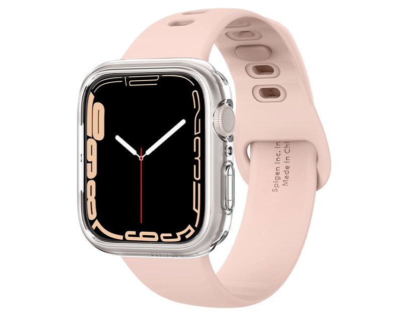 Spigen Liquid Crystal, zaštitna maska za Apple pametni sat, prozirna (45mm/44mm), ACS04196