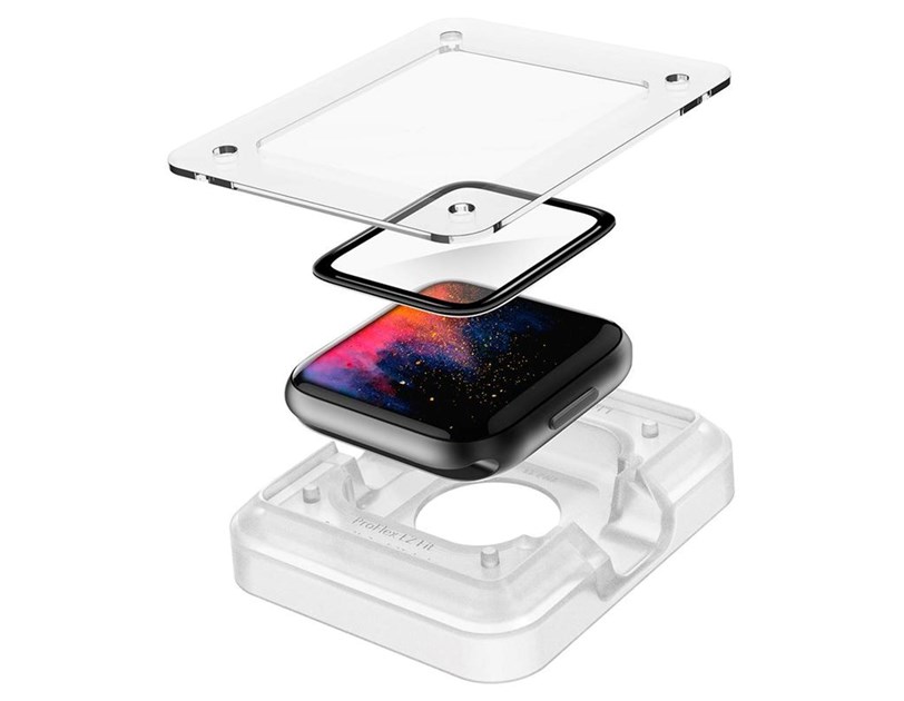 Spigen Pro Flex EZ Fit 2 Pack, zaštitno staklo za Apple pametni sat - Apple Watch SE 2022/6/SE/5/4 (40 mm), (AFL01219)