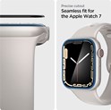 Spigen ProFlex EZ Fit, zaštitno staklo za Apple pametni sat, 2 kom + okvir za poravnanje - Apple Watch 9/8/7 41mm (AFL04052)