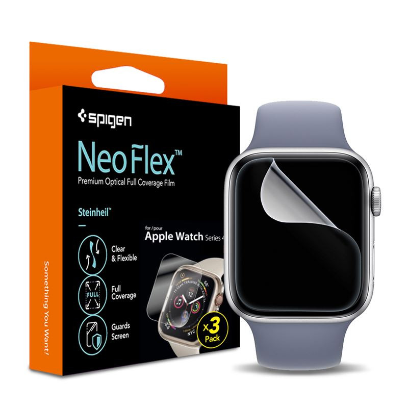 Spigen Film Neo Flex, zaštitna folija za Apple pametni sat, set 3 kom - Apple W...