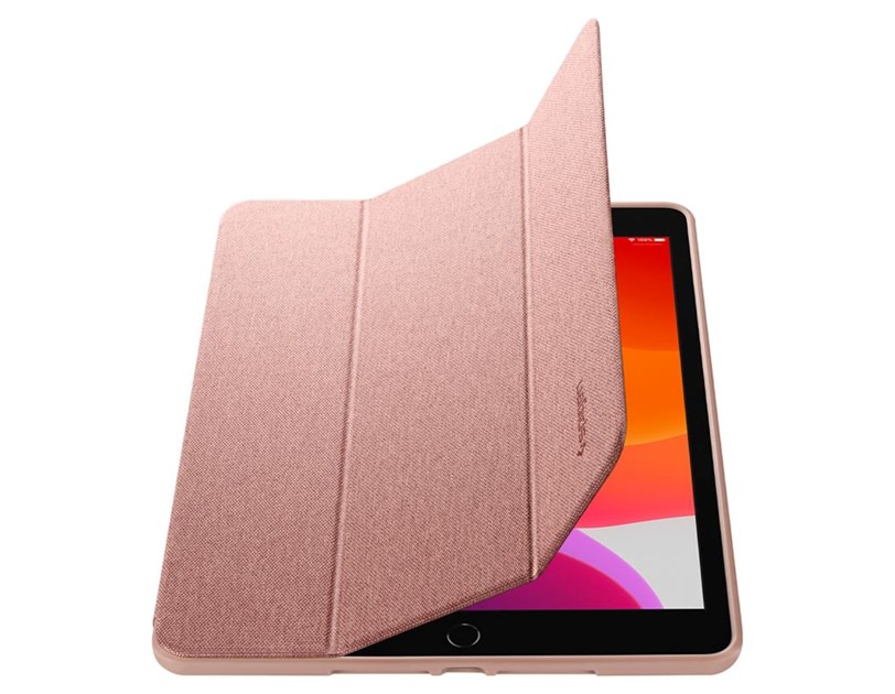Spigen Urban Fit, zaštitna maska za iPad, roza - iPad 10.2" 2021/2020/2019