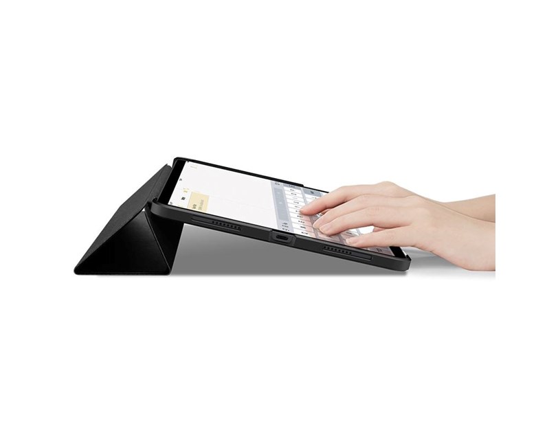Spigen Smart Fold Plus, zaštitna maska za iPad Air - 10.9" (2022/2020), crna