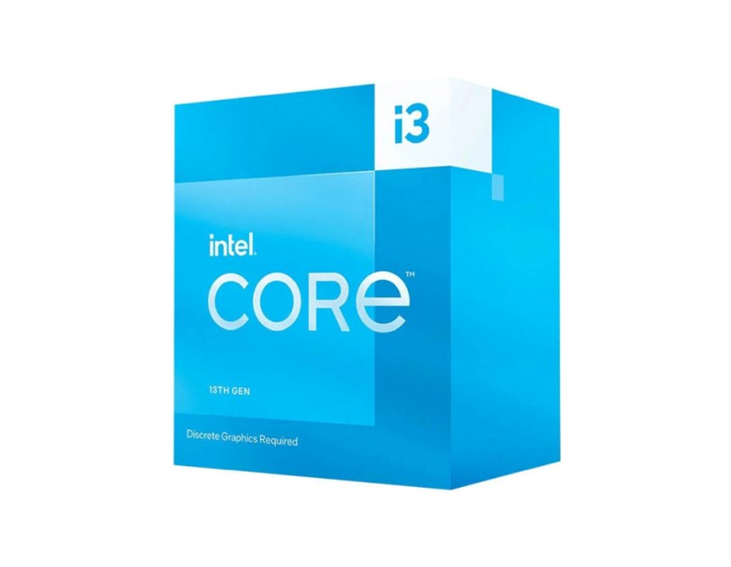 Intel Core i3-13100F - 3.40GHz/4.50GHz (4 Cores), 12MB, S.1700, bez grafike, s hladnjakom