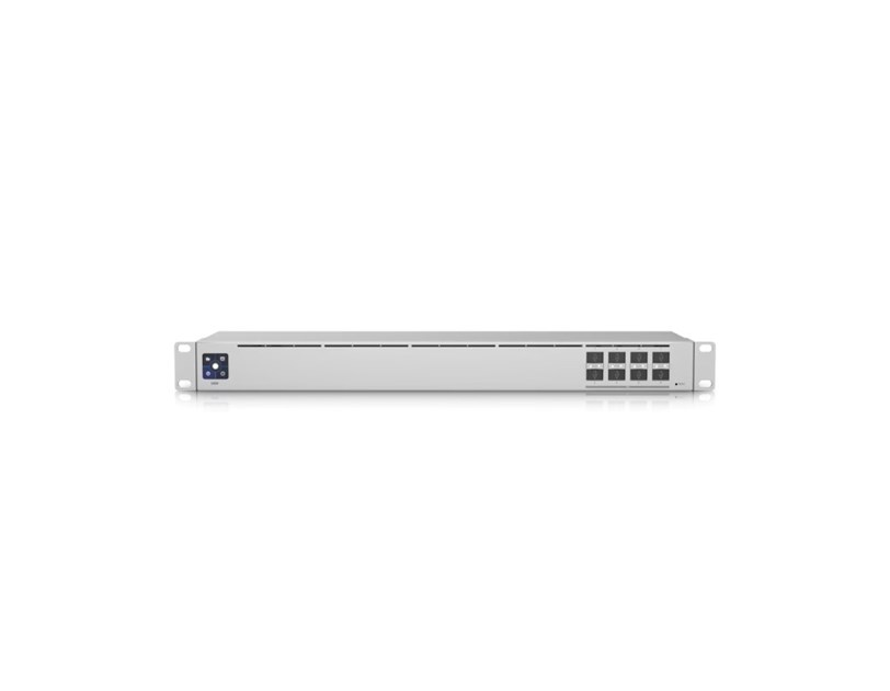 Ubiquiti UniFi Aggregation Layer2 Switch, 8×10G SFP+, Touch screen LCD, Rackmount (USW-Aggregation)