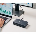 Verbatim CDS-17 portni USB-C Pro Docking Station HDMI do 8K | 2 x HDMI do 4K | 2 x DP | RJ45 | USB-A 3.2 | 2 x USB-A 3.0 | 2 x USB-A 2.0 | USB-C® 3.2 | SD | microSD | Audio | DC napajanje | USB-C Host