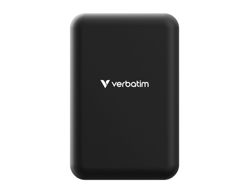 Verbatim Charge 'n' Go Essentials 20000mAh Powerbank Magnetic Wireless 15/35W, crni