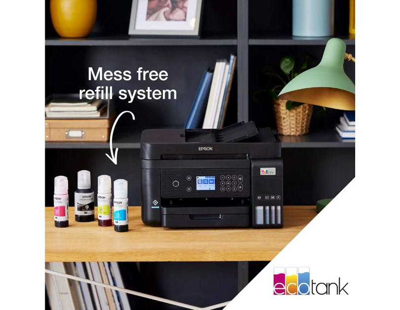 Epson EcoTank L6290 Print/Scan/Copy/Fax A4 pisač, Duplex, 33/20 str/min. b/c, WiFi/LAN/USB/Wi-Fi Direct (C11CJ60404)