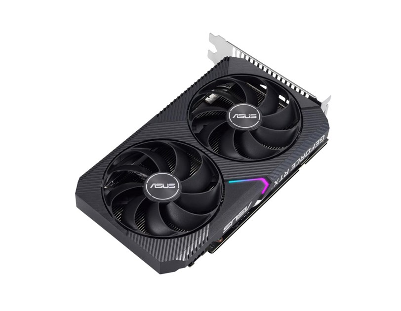 Asus Dual GeForce RTX 3050 OC Edition 8GB GDDR6/128-bit, PCIe 4.0, HDMI/DP/DVI (DUAL-RTX3050-O8G-V2)