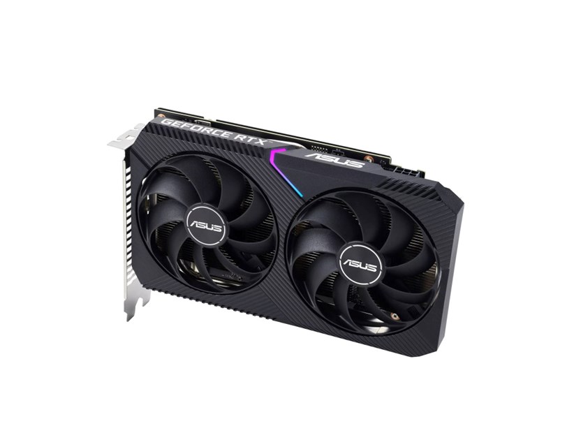 Asus Dual GeForce RTX 3050 OC Edition 8GB GDDR6/128-bit, PCIe 4.0, HDMI/DP/DVI (DUAL-RTX3050-O8G-V2)