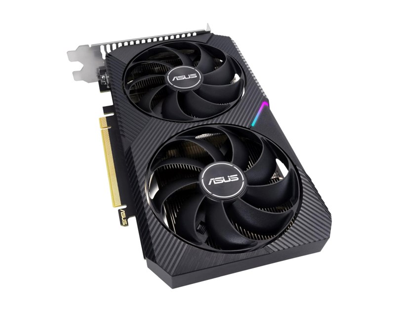 Asus Dual GeForce RTX 3050 OC Edition 8GB GDDR6/128-bit, PCIe 4.0, HDMI/DP/DVI (DUAL-RTX3050-O8G-V2)