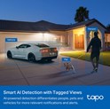 TP-Link Tapo C720 Smart Floodlight kamera 2K QHD, H.264, 2.4 GHz, 2800 Lm, dvosmjerni audio, detekcija pokreta, IP65