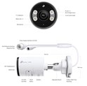 TP-Link VIGI InSight S345 Full color kamera 2K 4MP, Pan/Tilt/Rotation, H.265+,4mm leća, RJ45, Night Vision, microSD, dvosmjerni audio, detekcija pokreta, vodootporna IP67, VIGI app