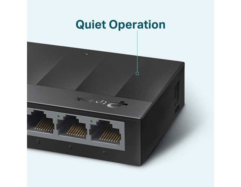 TP Link 5-port Gigabit Desktop preklopnik (Switch), 802.3X Flow Control, vanjsko napajanje