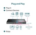 TP-Link 16-Port PoE+ Smart preklopnik (Switch), 24×10/100M, 2×G-LAN, 1×G SFP (250W)