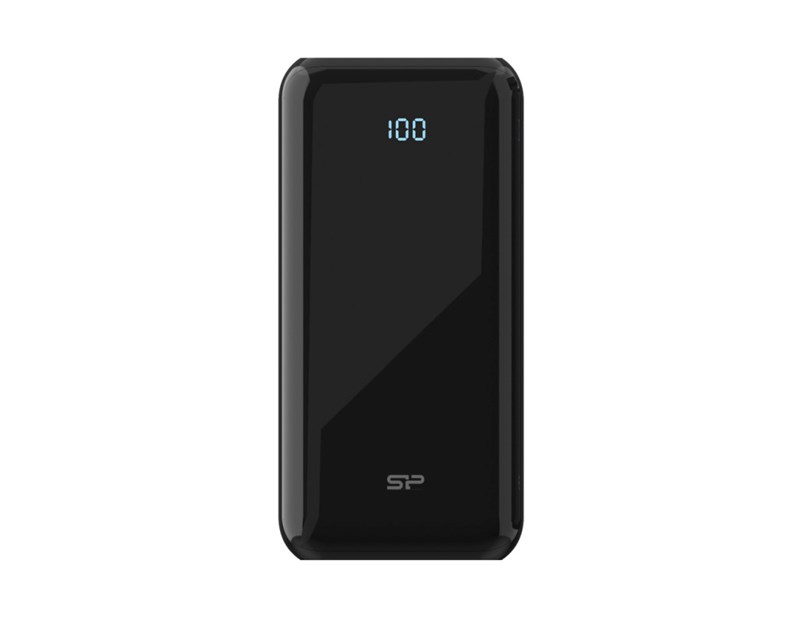 Silicon Power punjač Powerbank QS28, 20000mAh, 18W, 2×USB-A (QC3.0)/1×USB-C (PD)/Micro USB, crni