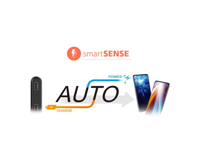 Silicon Power punjač Powerbank QS28, 20000mAh, 18W, 2×USB-A (QC3.0)/1×USB-C (PD)/Micro USB, crni