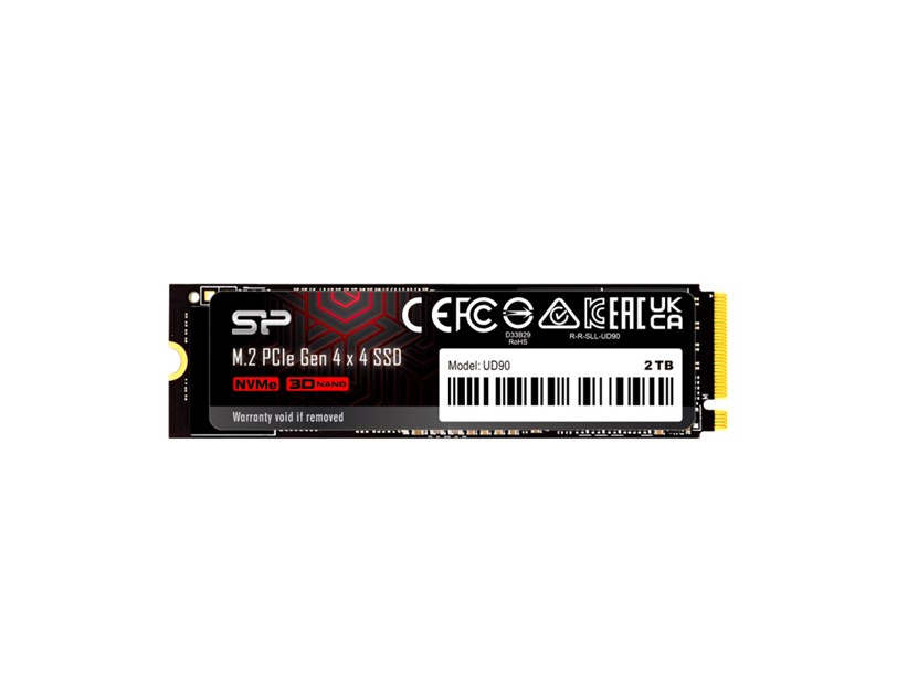 Silicon Power UD90 500GB SSD M.2 2280 PCIe NVMe Gen4x4, SLC cache+HMB