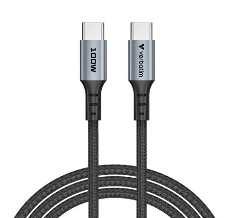 Verbatim Sync & Charge kabel USB-C na USB-C 100W, 120 cm