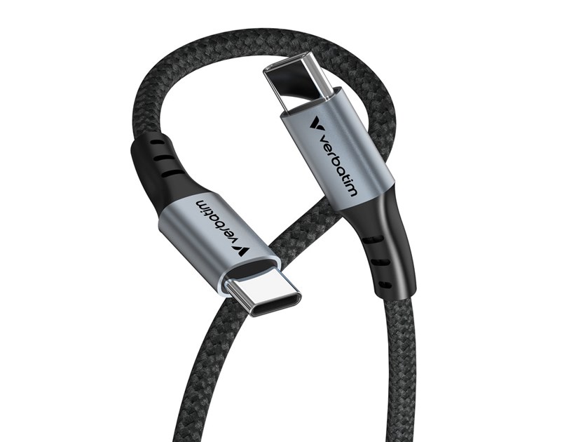 Verbatim Sync & Charge kabel USB-C na USB-C 100W, 120 cm