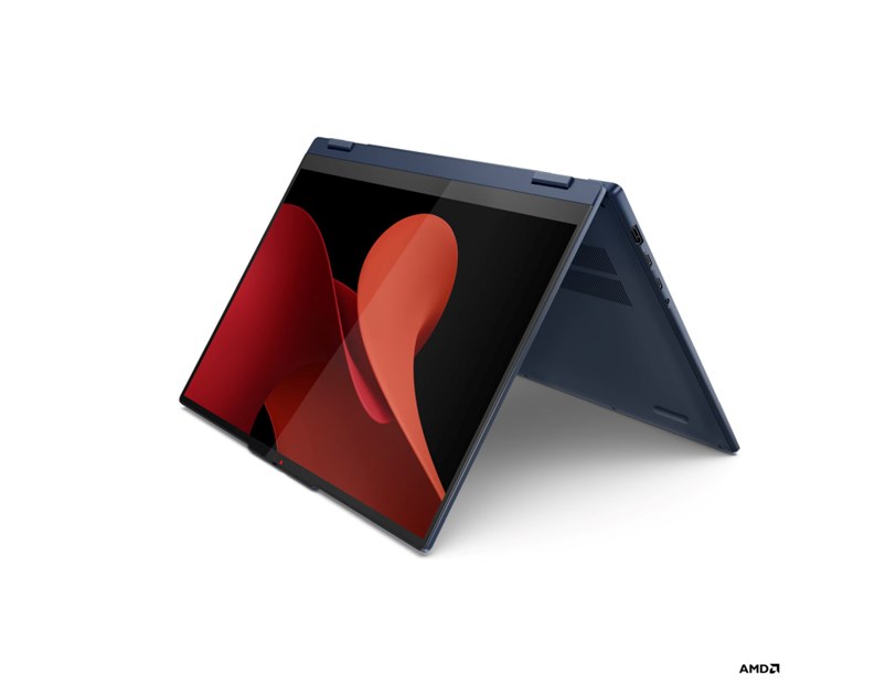 Lenovo IdeaPad 5 2-in-1 16" WUXGA (1920×1200) Touch, AMD R5-8645HS, 16GB LPDDR5, 1TB SSD, Ryzen AI 16 TOPS, Radeon, WiFi/BT, Win 11 Pro (83DS0007SC)