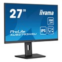 IIYAMA 27" XUB2793HSU-B7 FHD (1920x1080) IPS, Pivot, 100Hz, 16:9, 1ms, 300 cd/m2, 1300:1, HDMI/DP, 2×USB-A, zvučnici, crni