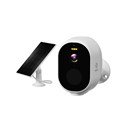 WOOX WiFi Smart vanjska kamera + solarni panel za punjenje, Full HD 1080P, microSD, baterija 5200mAh, IP65 vodootporna, Alexa & Google Assistant, WooxHome app (R4252-w)
