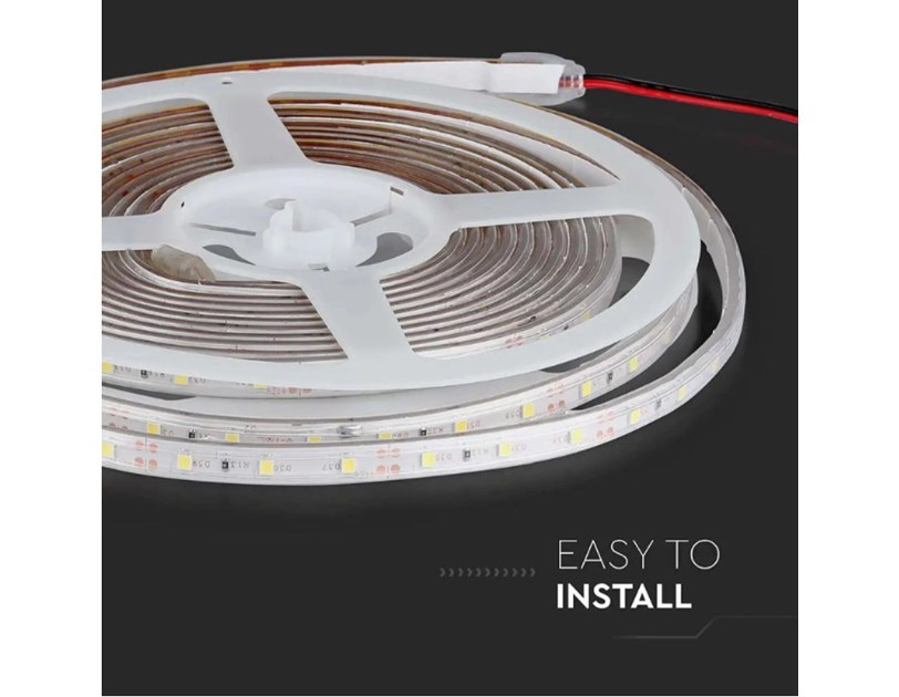 LED traka 5m, SMD 5050, 60LED/m, 11W, 12V, 6400K, IP65