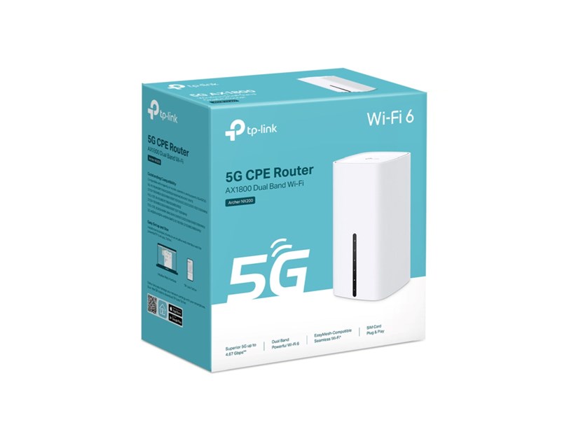 TP-Link 5G AX1800 bežični usmjerivač (Dual-Band Gigabit Router) 574Mbps/1201Mbps (2.4GHz/5GHz), 1×G-WAN, 2×G-LAN, 10 antena