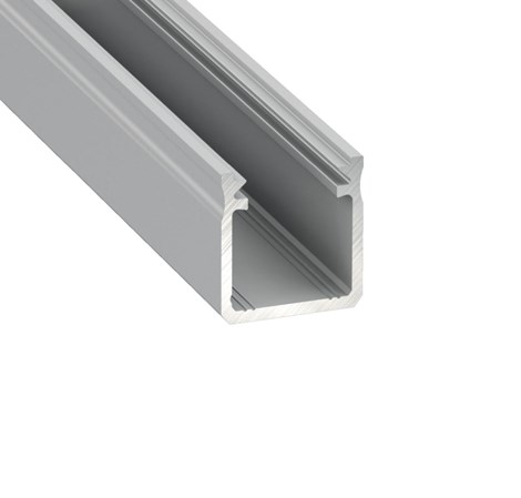 EcoVision HOME line ALU profil nadgradni, duboki, 3m, bez pokrova ( 16x12 mm )