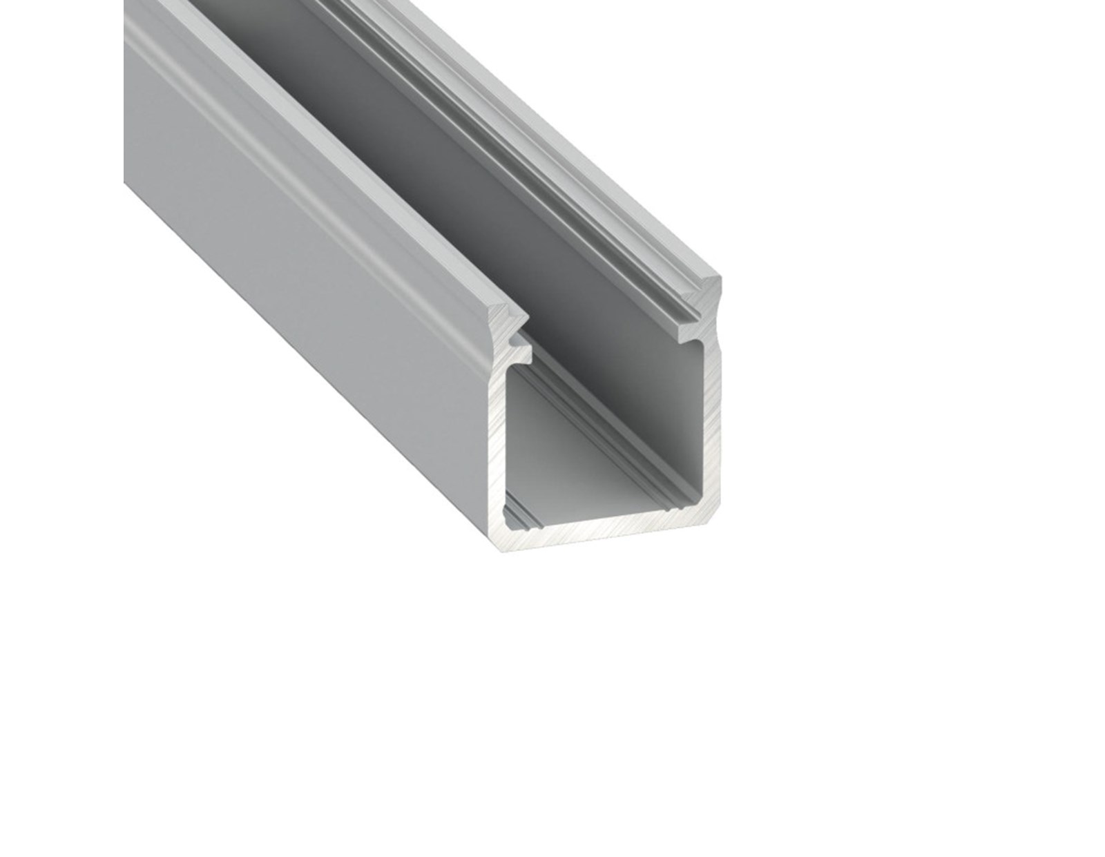 EcoVision HOME line ALU profil nadgradni, duboki, 3m, bez pokrova ( 16x12 mm )