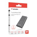 Verbatim TurboMetal 2TB SSD USB4 vanjski disk, R/W: 3700/3600 MB/s