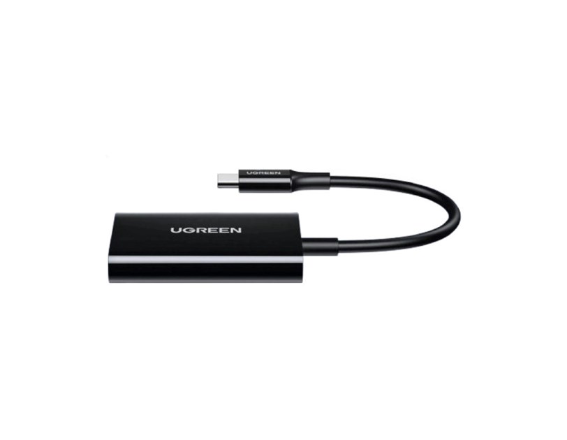 UGREEN čitač memorijskih kartica, TF/SD/MicroSD kartice, USB-C, 15cm, crni