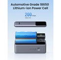 UGREEN Nexode prijenosni punjač (Powerbank) 12000mAh, 100W brzo punjenje, 1×USB-A/2×USB-C, PD3.0/QC3.0, sivi