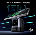 UGREEN Robot Uno bežićni kućni punjač, 15W, sivi