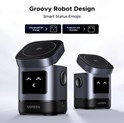 UGREEN Robot Uno bežićni kućni punjač, 15W, sivi