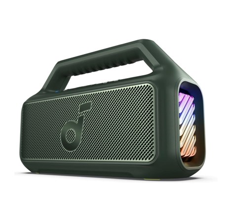 Anker Soundcore BOOM 2 prijenosni BT5.3 zvučnik, 80W, IPX7, 24h reprodukcije, zeleni (A3138061)