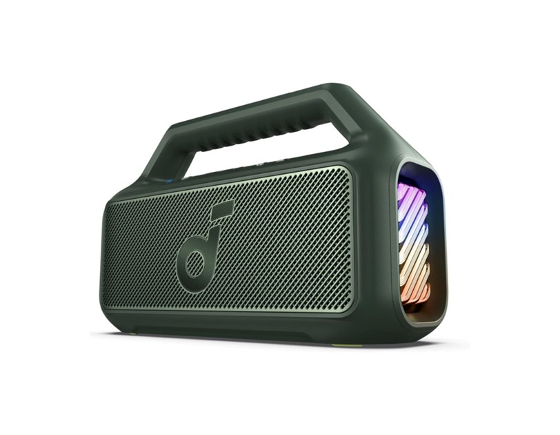 Anker Soundcore BOOM 2 prijenosni BT5.3 zvučnik, 80W, IPX7, 24h reprodukcije, zeleni (A3138061)