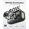 Anker Soundcore BOOM 2 prijenosni BT5.3 zvučnik, 80W, IPX7, 24h reprodukcije, zeleni (A3138061)