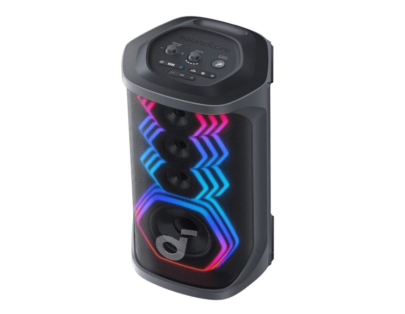 Anker Soundcore Rave 3 AI Karaoke portable Bluetooth speaker, 160W, IPX4, 12h playback, black (A31A3011)