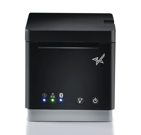 Star mC-Print2 POS pisač, 8 dots/mm (203 dpi) + rezač, USB/BT/LAN, crni