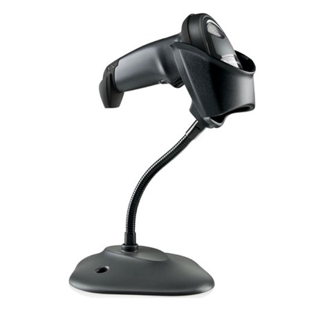 Zebra LI2208 1D linearni barcode čitač + stalak, USB, crni