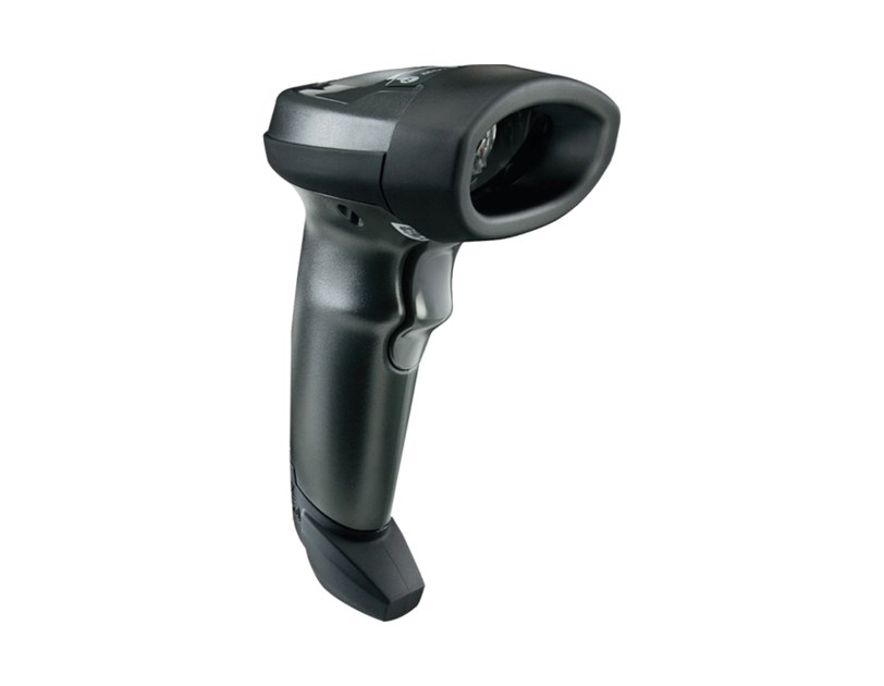 Zebra LI2208 1D linearni barcode čitač + stalak, USB, crni