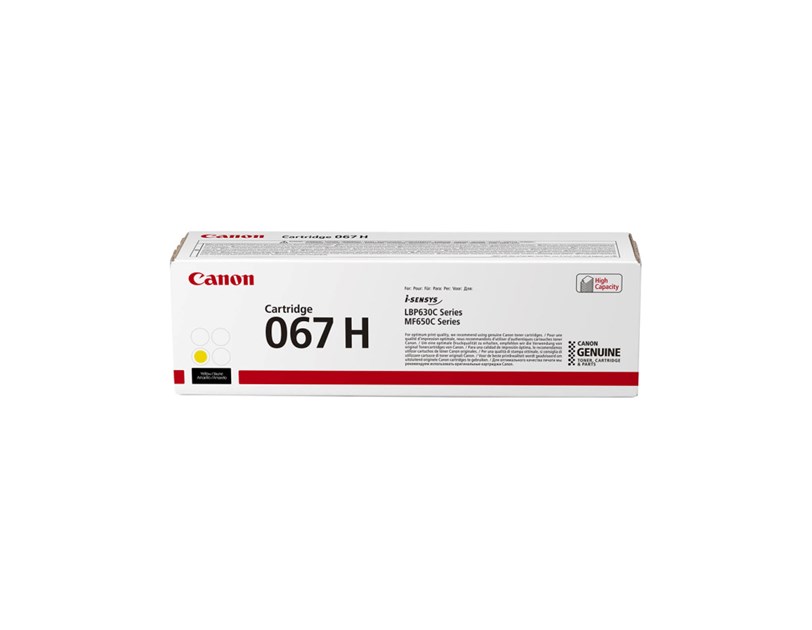 Canon toner CRG-067HY žuti 5103C002 (3.250 stranica)