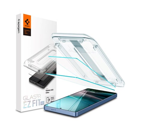 Spigen Glass tR EZ Fit HD 2 Pack, transparency - Samsung Galaxy S25 Ultra (AGL09082)