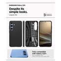 Spigen Liquid Air, matte black - Samsung Galaxy S25+ (ACS08979)