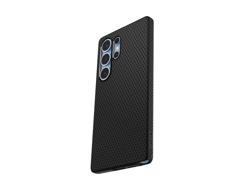 Spigen Liquid Air, matte black - Samsung Galaxy S25 Ultra (ACS08953)