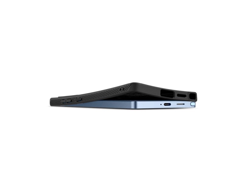 Spigen Liquid Air, matte black - Samsung Galaxy S25 Ultra (ACS08953)